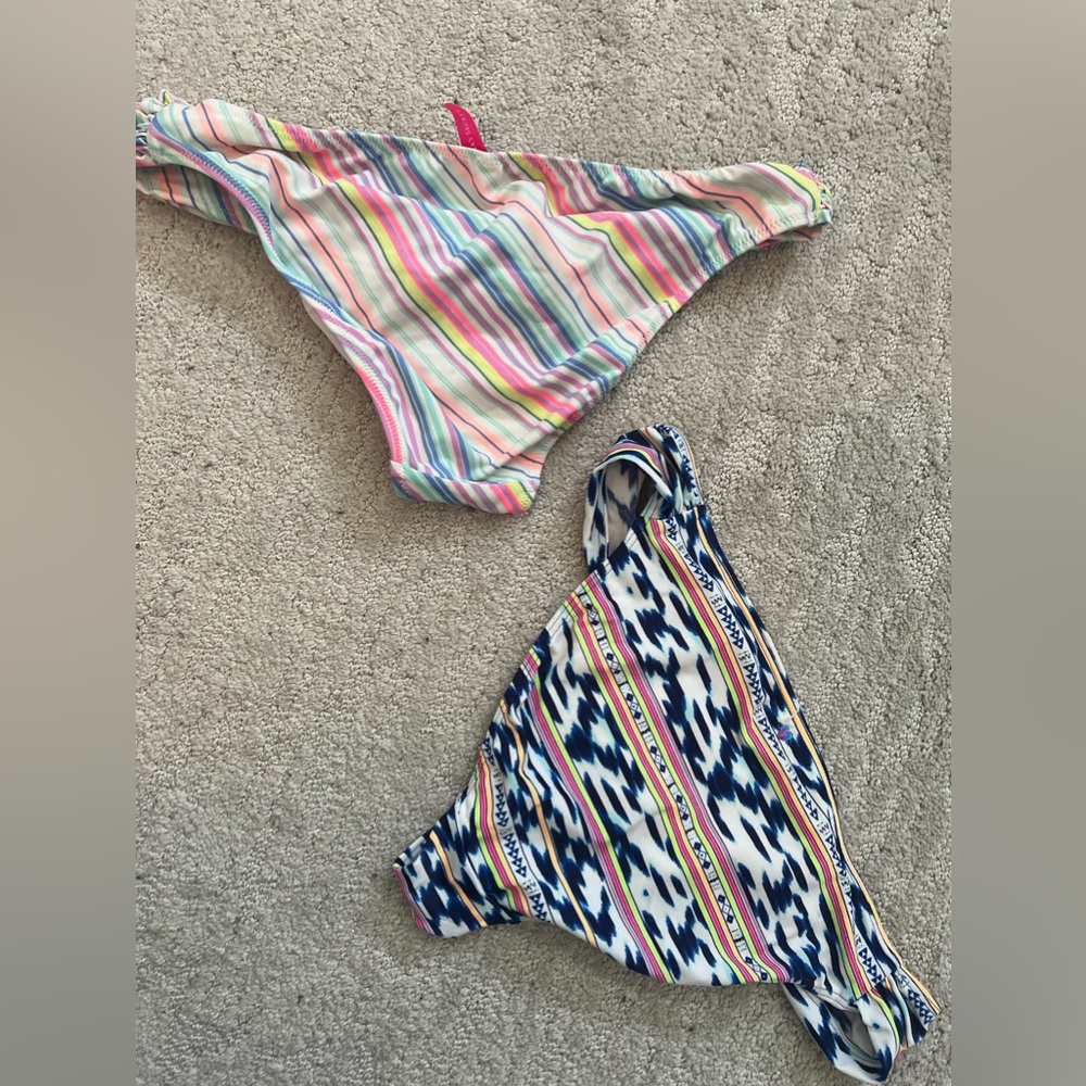 Bundle of two Victorias Secret bathing suit bottoms